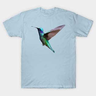 Hummingbird Lowpoly Art T-Shirt